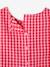 Meisjesset blouse + 7/8e broek saliegroen+snoepjesroze - vertbaudet enfant 