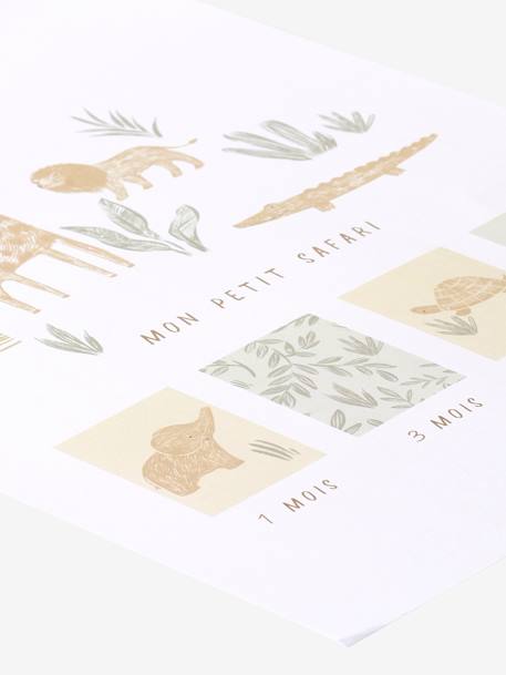 Geboorteposter BABYLON beige - vertbaudet enfant 