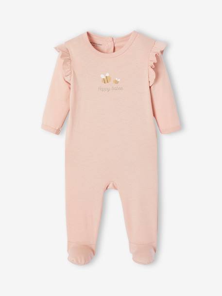 Set van 2 slaappakjes bijen rozen - vertbaudet enfant 