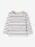 T-shirt rayé manches longues naissance écru - vertbaudet enfant 