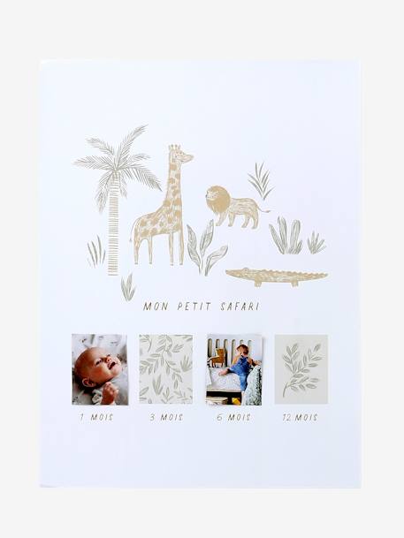 Geboorteposter BABYLON beige - vertbaudet enfant 