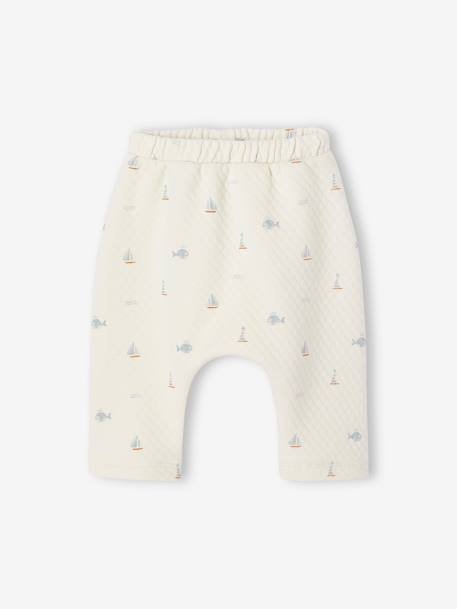 Set sweater en broek baby BEIGE CLAIR RAYE+gemêleerd blauw+lichtroze - vertbaudet enfant 