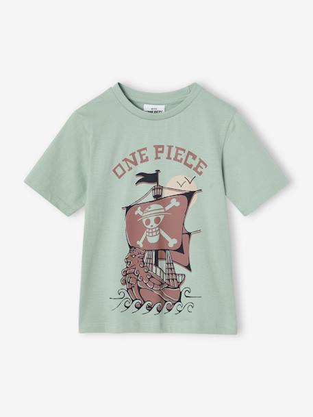 Pyjashort One Piece® met twee kleuren blauwgroen - vertbaudet enfant 