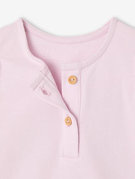 Ensemble combishort et bandeau naissance rose - vertbaudet enfant 