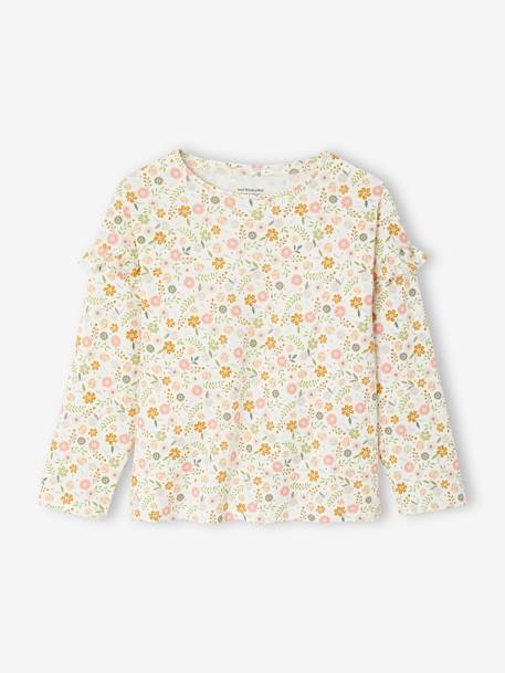 Lot de 2 pyjamas fille flower power bleu pâle - vertbaudet enfant 
