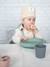 Assiette silicone avec ventouse ROSE+vert - vertbaudet enfant 