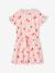 Robe à volants motifs fraises fille rose pâle - vertbaudet enfant 