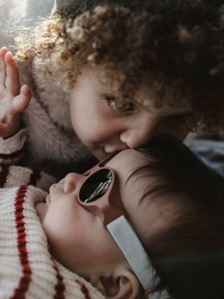 Lunettes de soleil Glee pour bébé de 0 à 9 mois bleu+ROSE CLAIR UNI+sable+terracotta - vertbaudet enfant 