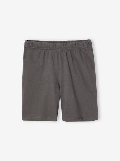 Pyjashort One Piece® met twee kleuren blauwgroen - vertbaudet enfant 