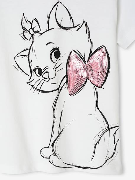 T-shirt Disney Marie les Aristochats blanc - vertbaudet enfant 
