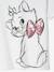 T-shirt Disney Marie les Aristochats blanc - vertbaudet enfant 