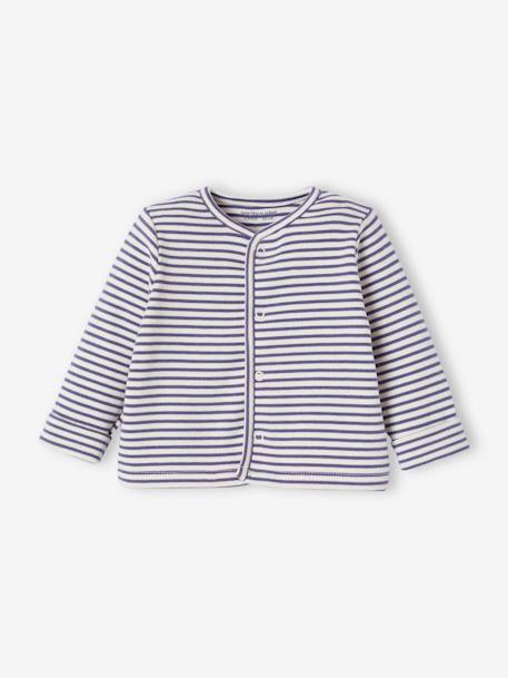 Gemengde meegroeiset rompertje + legging + vest + muts blauw - vertbaudet enfant 