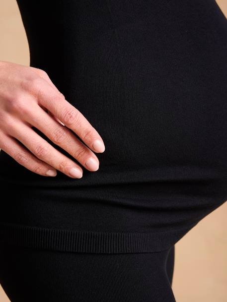 2-delige zwangerschapsset naadloze kant zwart - vertbaudet enfant 