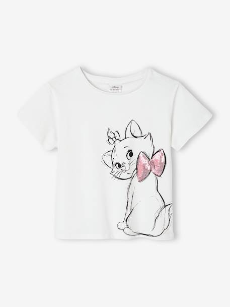 T-shirt Disney Marie les Aristochats blanc - vertbaudet enfant 