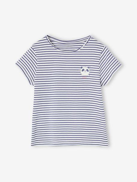 Set van 3 panda pyjamabroeken voor meisjes lichtroze - vertbaudet enfant 