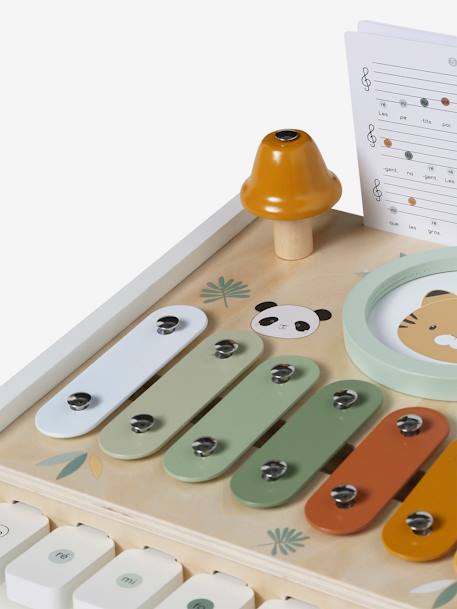 Muziekpiano 2-in-1 TANZANIA - FSC® hout hout - vertbaudet enfant 