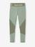 Ensemble sport fille sweat motif doré + legging vert sauge - vertbaudet enfant 