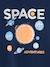 T-Shirt garçon motif brillant space bleu nuit+vert amande - vertbaudet enfant 