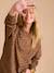 Sweat Leoparden dames capsule collectie moeder-dochter ENVIE DE FRAISE beige - vertbaudet enfant 