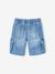 Bermuda en jean garçon battle double stone - vertbaudet enfant 