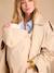 Dragende trenchcoat van gerecycled polyester ENVIE DE FRAISE beige - vertbaudet enfant 