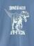 T-shirt motif dino garçon bleu jean - vertbaudet enfant 