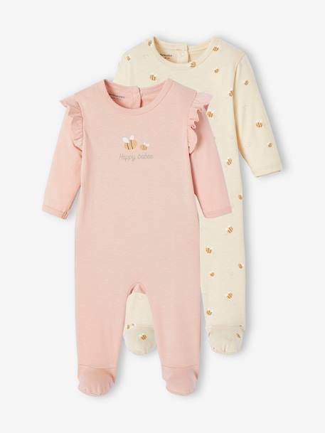 Lot de 2 dors-bien abeilles rose - vertbaudet enfant 