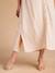 Jupe longue grossesse en viscose et lin beige - vertbaudet enfant 