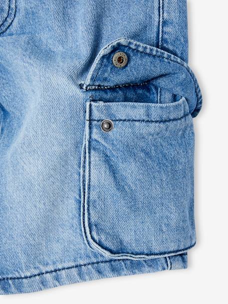 Bermuda broek voor jongens double stone - vertbaudet enfant 