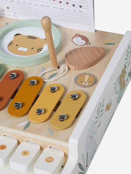 Muziekpiano 2-in-1 TANZANIA - FSC® hout hout - vertbaudet enfant 