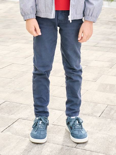 Slim garçon couleur morphologique MEDIUM beige+bleu nuit+noir+tomette+vert+vert émeraude - vertbaudet enfant 