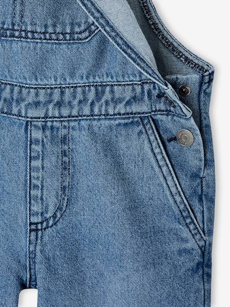 Salopette denim fluide garçon stone - vertbaudet enfant 