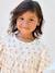 Robe fille en gaze de coton imprimée beige+beige imprimé+rose pâle+vanille - vertbaudet enfant 