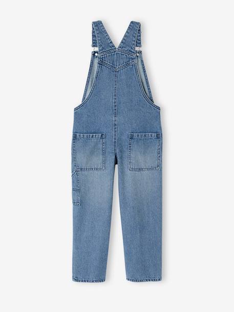 Salopette denim fluide garçon stone - vertbaudet enfant 