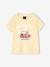Pyjashort Snoopy Peanuts marguerites fille jaune pastel - vertbaudet enfant 