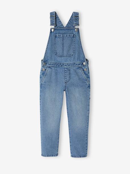 Salopette denim fluide garçon stone - vertbaudet enfant 