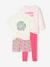 Lot de 2 pyjamas fille flower power BASICS fuchsia - vertbaudet enfant 