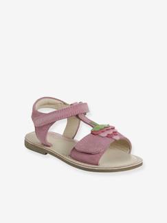 -Leren sandalen met klittenband voor kinderen, collectie kleuterschool 