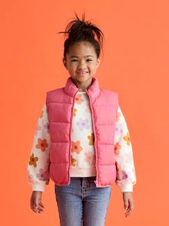 Meisje-Sport collectie-Licht mouwloze donsjas voor meisjes