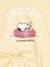 Pyjashort Snoopy Peanuts marguerites fille jaune pastel - vertbaudet enfant 