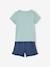 Set van 2 pyjamabroeken BASICS voor meisjes marineblauw - vertbaudet enfant 