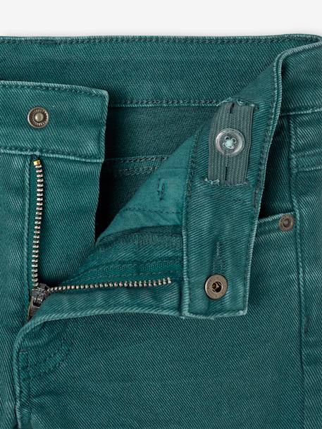 Slim garçon couleur morphologique MEDIUM beige+bleu nuit+noir+tomette+vert+vert émeraude - vertbaudet enfant 