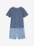 Lot de 2 pyjashorts garçon requins bleu ciel - vertbaudet enfant 