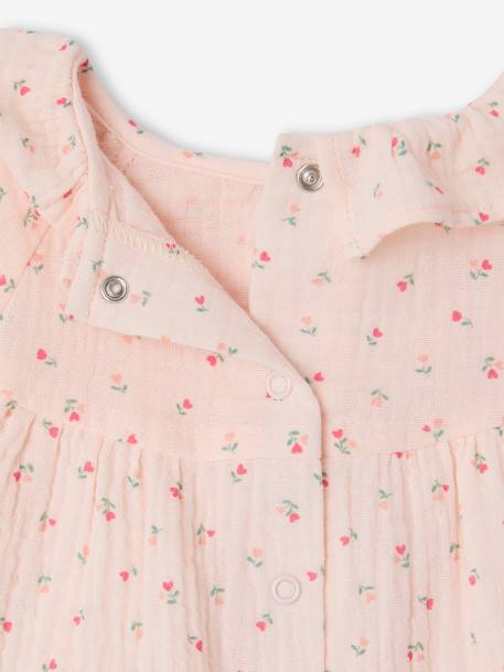 Ensemble naissance blouse et pantalon rose - vertbaudet enfant 