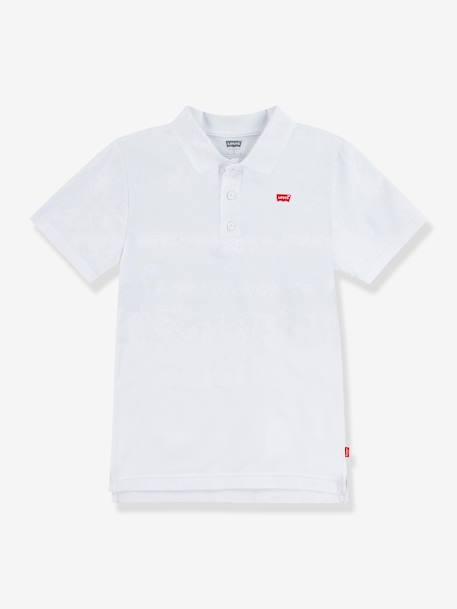 Polo LEVI'S garçon manches courtes blanc+marine - vertbaudet enfant 