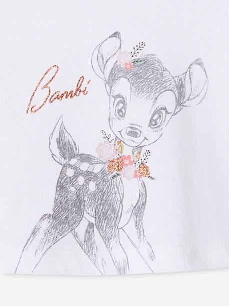 Ensemble Disney Bambi bébé 3 pièces T-shirt + bloomer + bandeau rose - vertbaudet enfant 