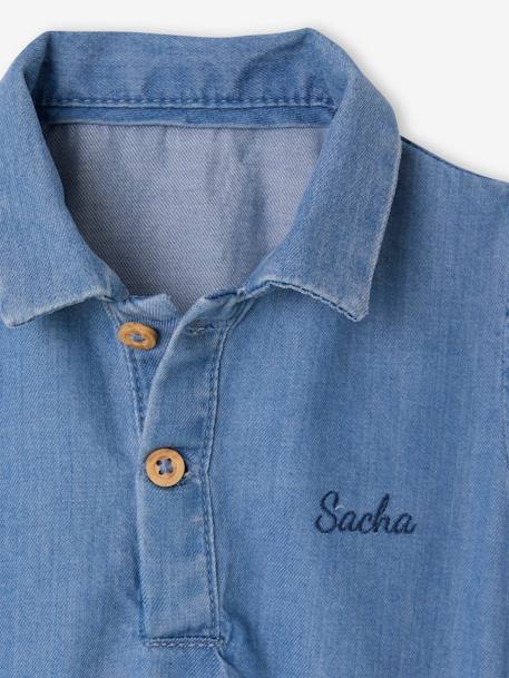 Body en denim stone - vertbaudet enfant 