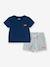 Ensemble tee-shirt + short Batwing LEVI'S marine - vertbaudet enfant 