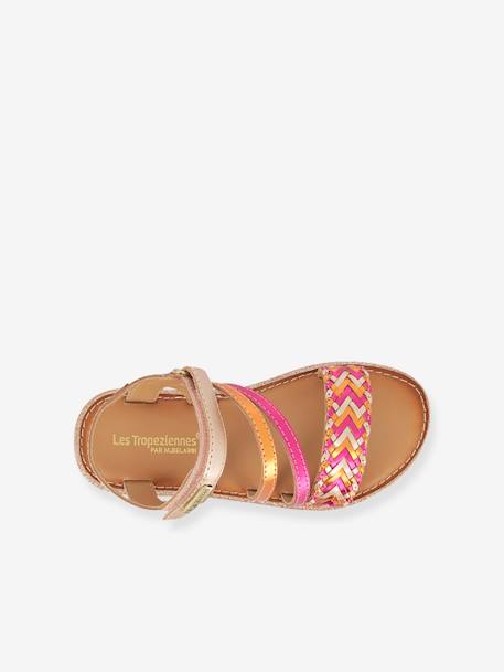 Leren sandalen voor kinderen Iogym GEOX J VANIETT BOY rozen - vertbaudet enfant 