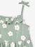 Lot de 2 robes fille à bretelles marine+vert sauge - vertbaudet enfant 
